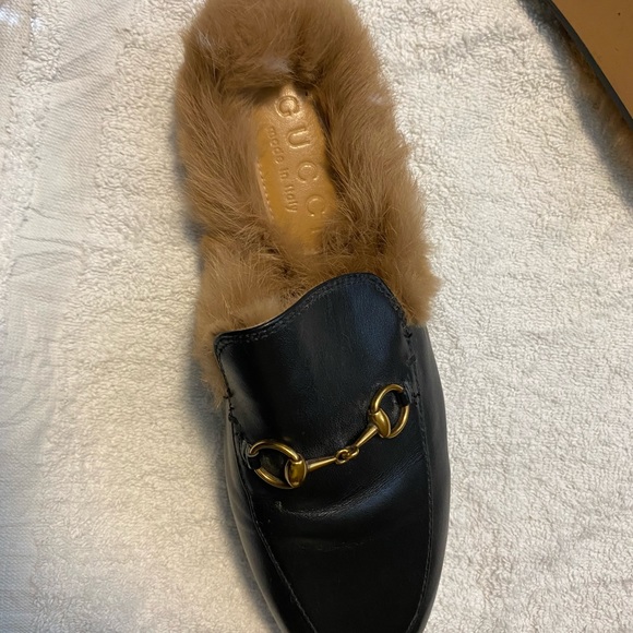 Gucci sandals with fur - Picture 4 of 5